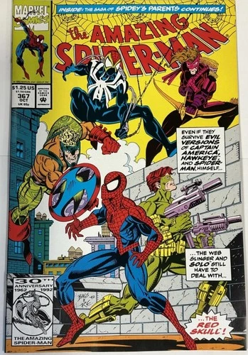 AMAZING SPIDER-MAN #367 VF+ (Oct. 1992) Stock Photo