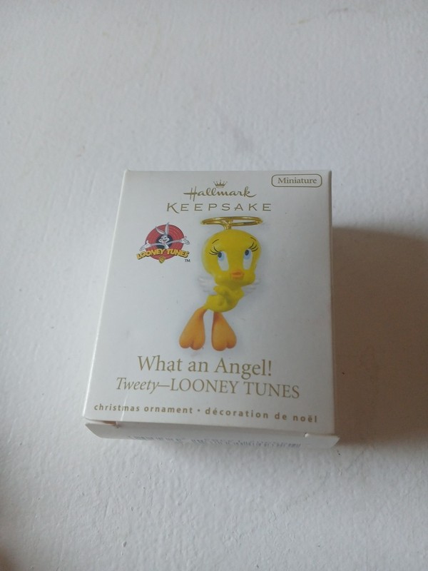 Hallmark Miniature What An Angel Tweety Looney Tunes Ornament 2010 nib