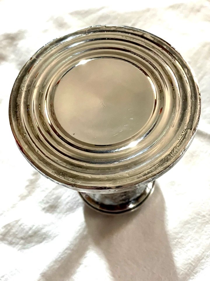 8 BONITOS CANDELABROS DE PLATA ESTERLINA - 44,8 OZ PONDERADOS 3 PARES Y 2 INDIVIDUALES Foto 4 de 4