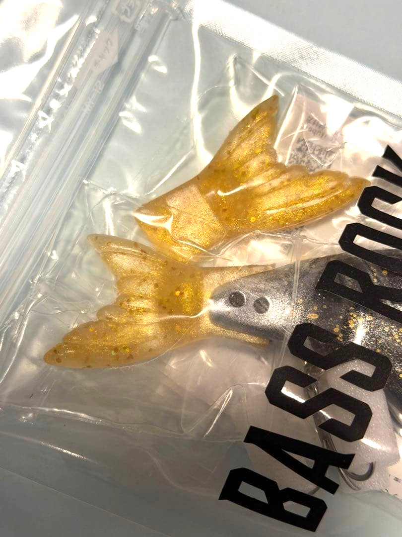 Bass Rock Cynical Bass Lure Big Bang Gold Handmade Unused Japan Swimbait - Image 3