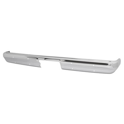 For Chevy GMC C/K 10 20 1500 Blazer Suburban 81-91 Rear Bumper Face Bar Chrome