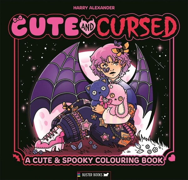 Cute & Cursed | A Spookily Cute Colouring Book | Harry Alexander | Taschenbuch-image