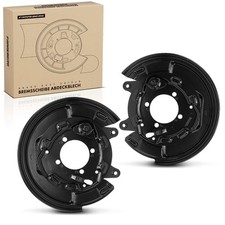 A-Premium 2x Rear Brake Disc Splash Panels for Toyota Celica Corolla Prius 99-08