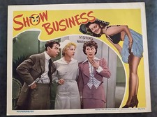 SHOW BUSINESS 1944 Original Vintage Lobby Card w/ Eddie Cantor & Joan Davis