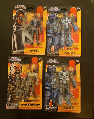 Final Faction Alpha Team 1 Lot of 4 Brand New
