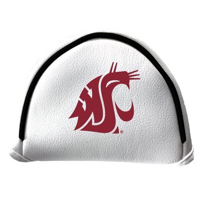 Team Golf NCAA Putter Cover - Mallet White, Fits Most Mallet Putters, Easily