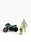 GI Joe Classified Cobra Island RAM Cycle Motorcycle + Storm Shadow + Smallest