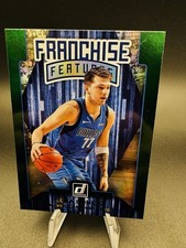 2019-20 PANINI DONRUSS FRANCHISE FEATURES LUKA DONCIC #29 MAVERICKS GREEN FLOOD
