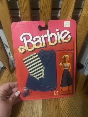 Vintage BARBIE Active Fashions ~ Outfit Skirt/Tube Top/Heels ~ NIB #7916 ~ 1984