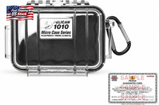 Pelican 1010 Micro Case Black/Clear