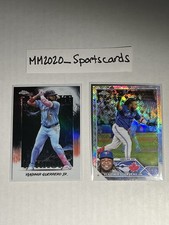 Vladimir Guerrero Jr. 2025 Topps Chrome #NT-17 REFRACTOR & 2023 #50 LOGOFRACTOR
