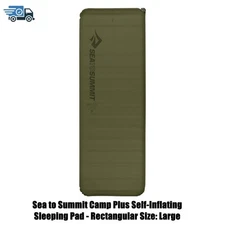 "Sea to Summit Camp Plus Self-Inflating Sleeping Pad - Rectangular Size: Large "