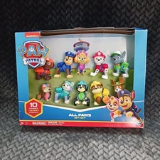 Nickelodeon Paw Patrol All Paws Gift Set 10 Figures Spinmaster NIB