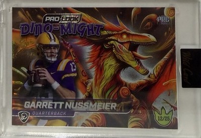garrett nussmeier Wildcard Dino Might 12/25 | eBay