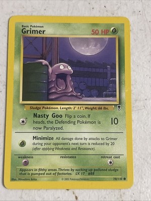 Pokmon TCG Grimer Legendary Collection 78/110 Regular Common - | eBay