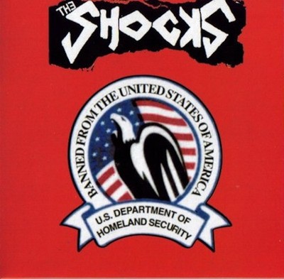 The Shocks - Banned From The USA CD 2005 Berlin Punk NEW SEALED!
