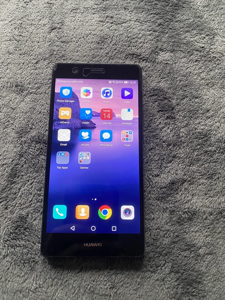 Huawei P9 Lite (VNS-L21) Smartphone (Unlocked) Dual Sim 4G LTE  Android Black  - Image 3 of 4