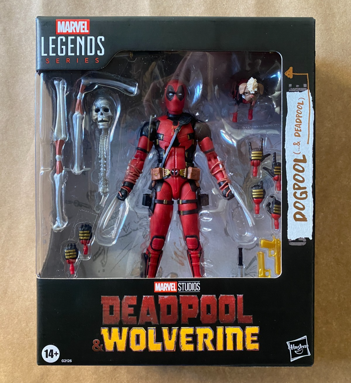 Deadpool & Wolverine Marvel Legends Dogpool & Deadpool Action Figure Hasbro - Immagine 4