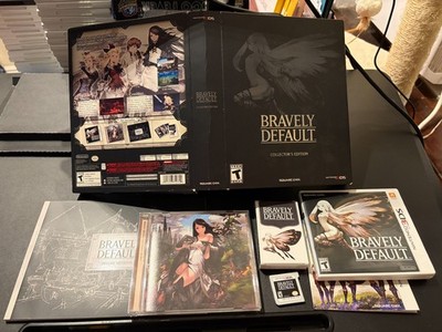 Bravely Default Collector's Edition (Nintendo 3DS, 2012) tested
