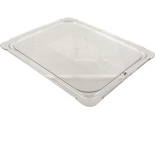 Carlisle 10236U07 1/2 Size Stor Plus™ Clear Food Pan Lid
