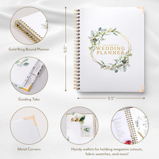Your Perfect Day Wedding Planner for Bride - Wedding Planning Book and Organizer