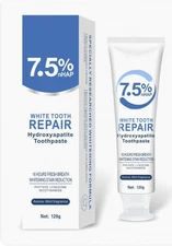 Hydroxyapatite Toothpaste 7.5% Enamel Protection/Tooth Strengthening Mint 4.23oz
