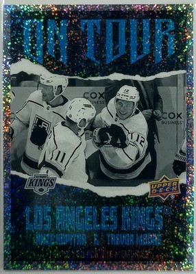 2024-25 Upper Deck Series 2 - On Tour Anze Kopitar, Trevor Moore #OT-18 Speckled