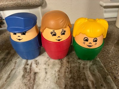 TODDLE TOT LITTLE TIKES STEP 2 JUMBO CHUNKY PEOPLE LOT OF 3