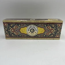 Roger & Gallet Gift Set Sandalwood Perfumed Soaps Paris France w Box 3x3.5oz