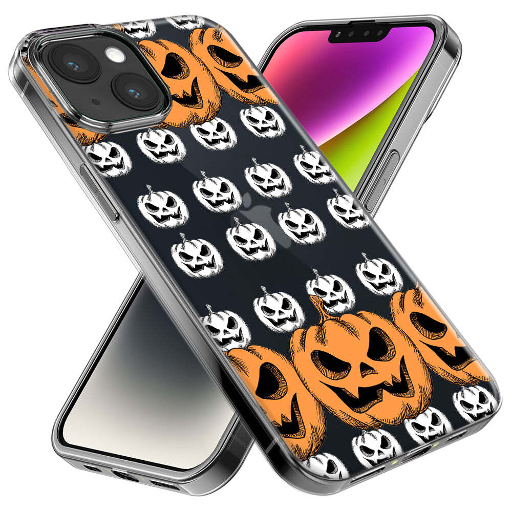 Coque pour iPhone 13 Pro Jack O Lantern Citrouille Halloween Style Art