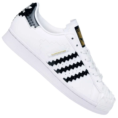 Adidas X lego Superstar Shoes Trainers Limited Edition GW5270 White
