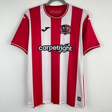 Exeter City 2022/2023 Joma Home Football Shirt Soccer Jersey Men's Size M