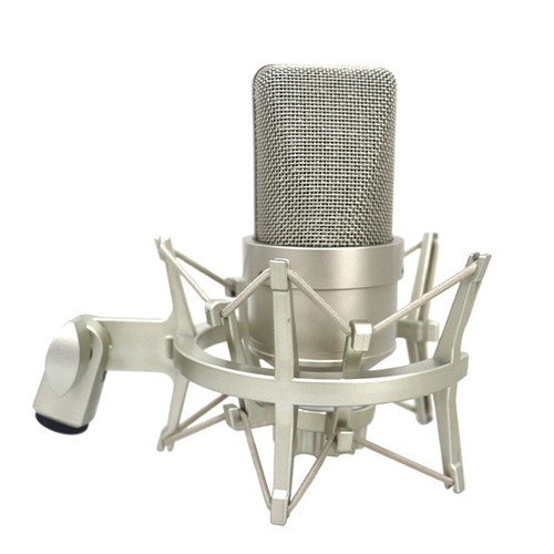 Condenser Microphone Cardioid Mic with Shock Mount for Recording Gaming Podcast