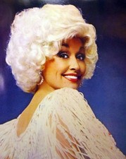 DOLLY PARTON sexy country clipping 1980s color photo Grand Ole Opry 8 x 10