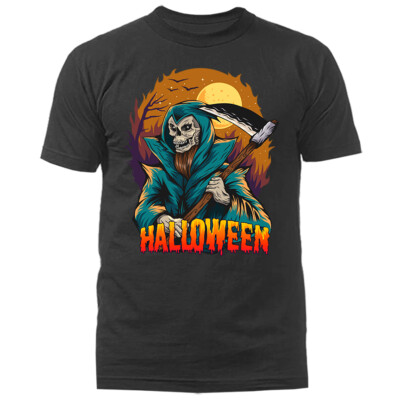 Halloween Costume Spooky Witches Pumpkin Ghost Graphic T -shirt