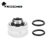 FreezeMod G1/4 Compression Fitting for 16mm OD Hard TUBE Pc Water Cooling White