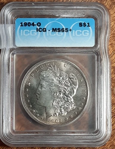 1904-O $1 MORGAN ●ICG MS65+●GORGEOUS GEM QUALITY 💎 COIN!
