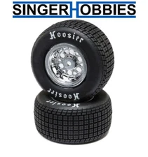 LOSI LOS-2442 Rear Tire Set, Mounted, Soft: 22S Sprint HH