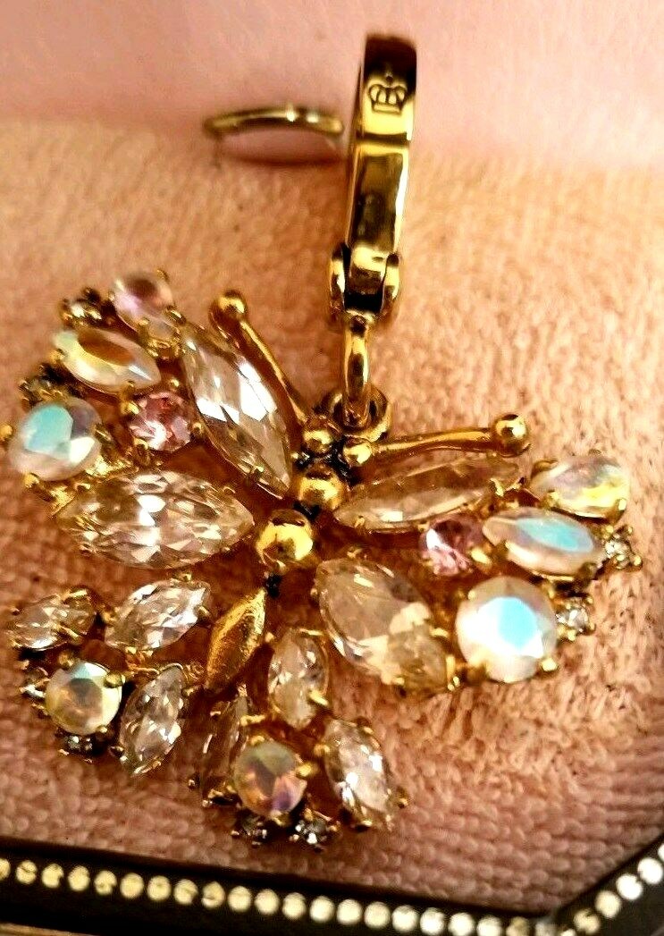 Free Shp NIB NWT Juicy Couture Butterfly Charm YJRU2729