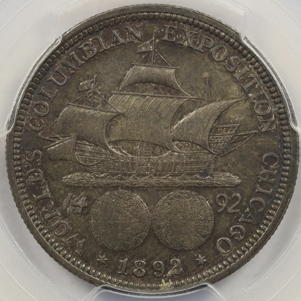 1892 Columbian 50c Commemorative Half Dollar PCGS MS64 - Image 4 of 4