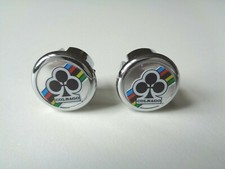 *NOS Vintage 1980s Ciclolinea (COLNAGO) handlebar end plugs (one pair)*