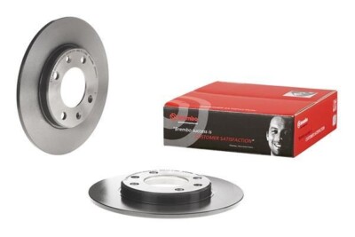 Rear Set 2x Brake Discs BREMBO 08.5334.11 for Citr Saxo Xsara ZX