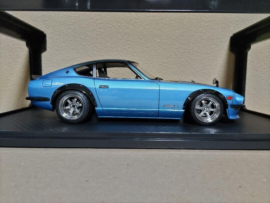 1/18 Ignition Model Nissan Fairlady Z S30 Light Blue w/ Box 1/18 Ignition Model Nissan Fairlady Z S30 Light Blue w/ Box