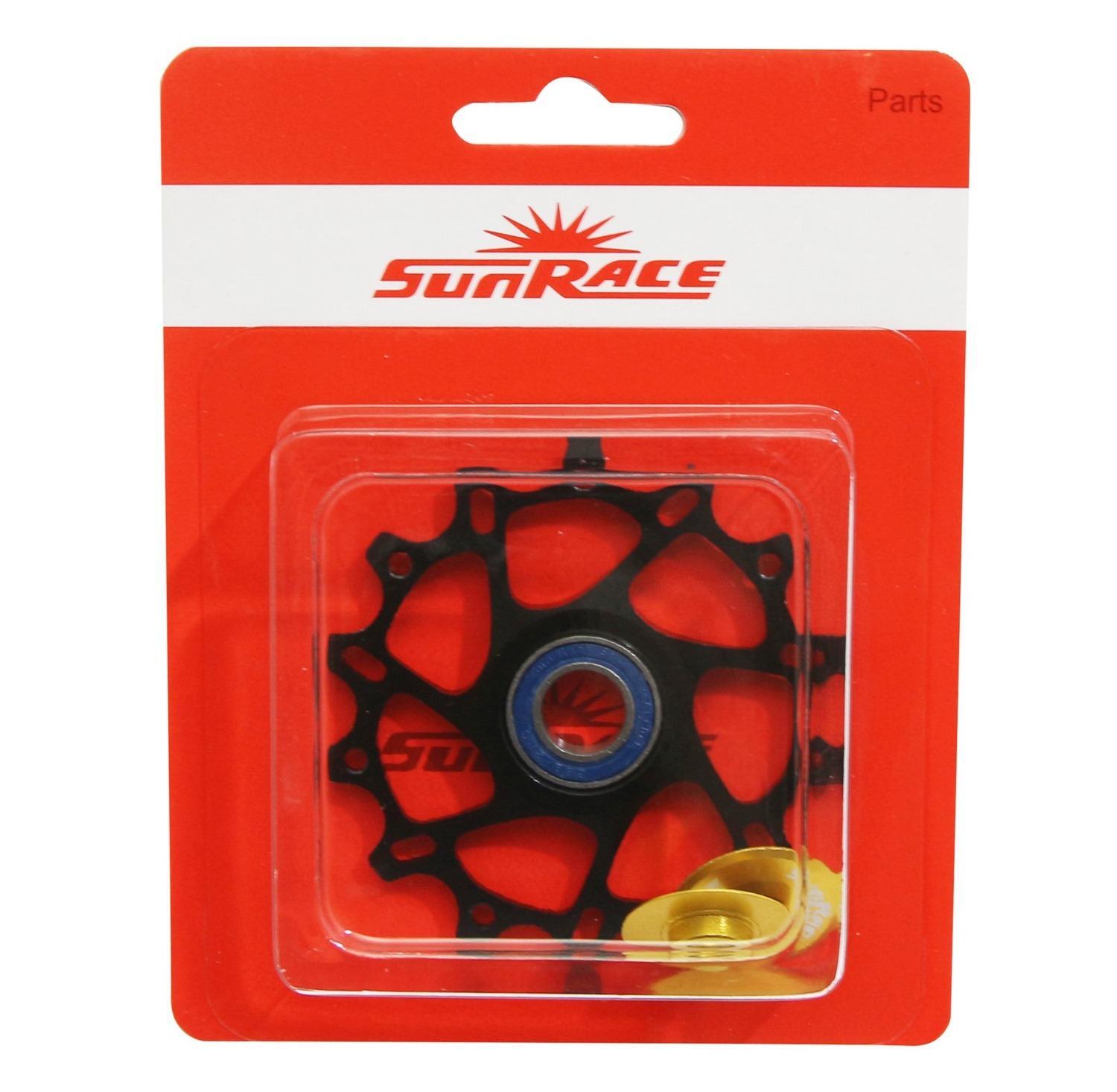Galet dérailleur Sunrace 14dts pour réparer transmission vtt 10 11 12 vitesses ms30