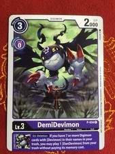 DemiDevimon P-034 Digimon Card Game Great Legend Power Up Pack LP