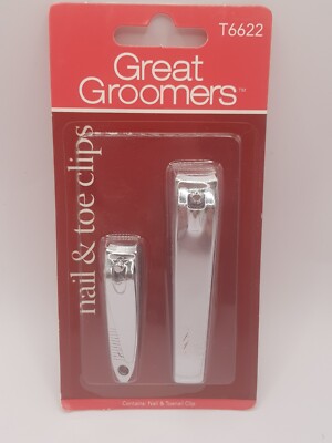  Nail & Toe Clips Great Groomers(Pack Of Two: Big+Small) (B32 A.FE)