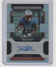 REGGIE ROBERSON JR. 2022 Prizm Draft Picks SENSATIONAL SIGNATURES #13 TENNESSEE
