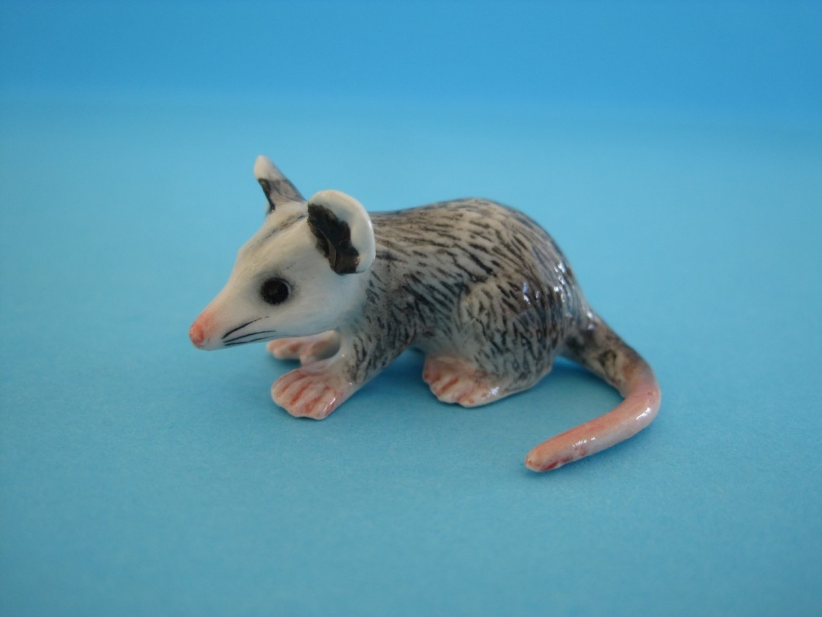 Figurine Littlest PetShop - Opossum Rose #1625 - Occasion - Pour Collection Ou Jeu