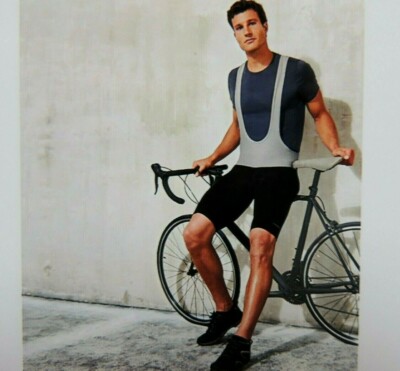 Herren Jumper Fahrradhose Kurz Radhose Sitzpolster Fahrradjumper Radsport NEU