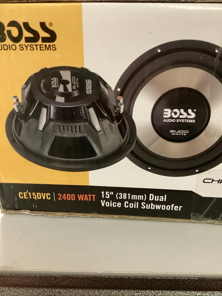 BOSS Audio Systems CE15DVC Series 15 Inch Car Audio Voice Coil Subwoofer - Image 4 of 4